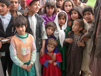 Afghanistani children